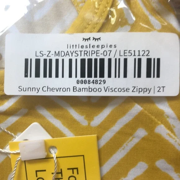 NWT Little Sleepies Zippy Romper - Picture 2 of 3